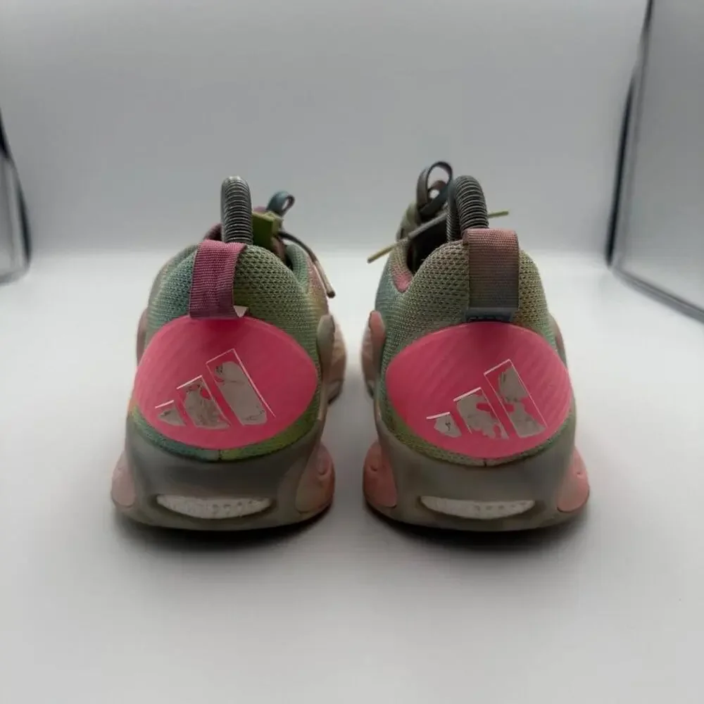 adidas AE Anthony Edwards 1 Low tie dye Shoes JR3916 Youth Size 4 No box